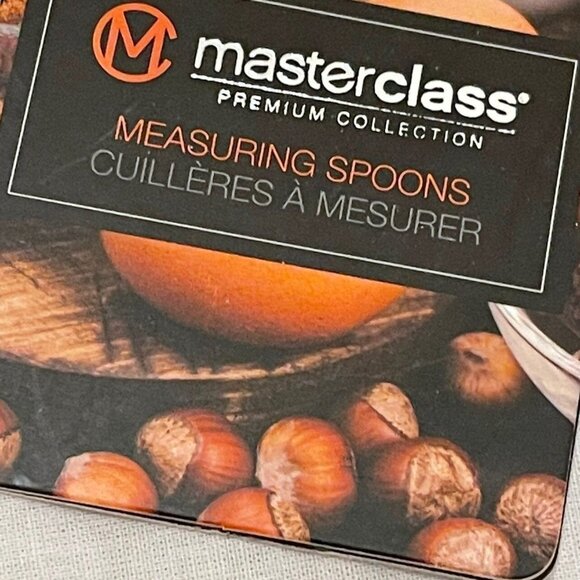 Master Class Measuring Spoons 5 PC.‎ Set Gray New WITH TAGS!! - Picture 2 of 2